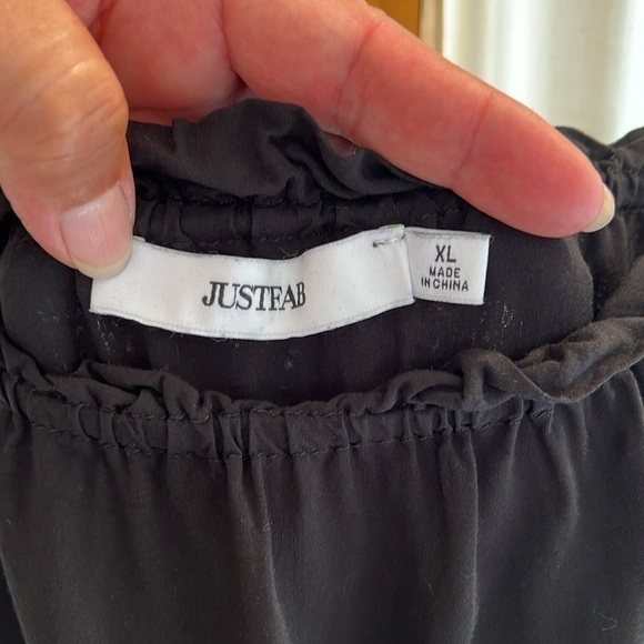 JustFab Women’s Maxi Dress, Blk Sz XL - Picture 4 of 4